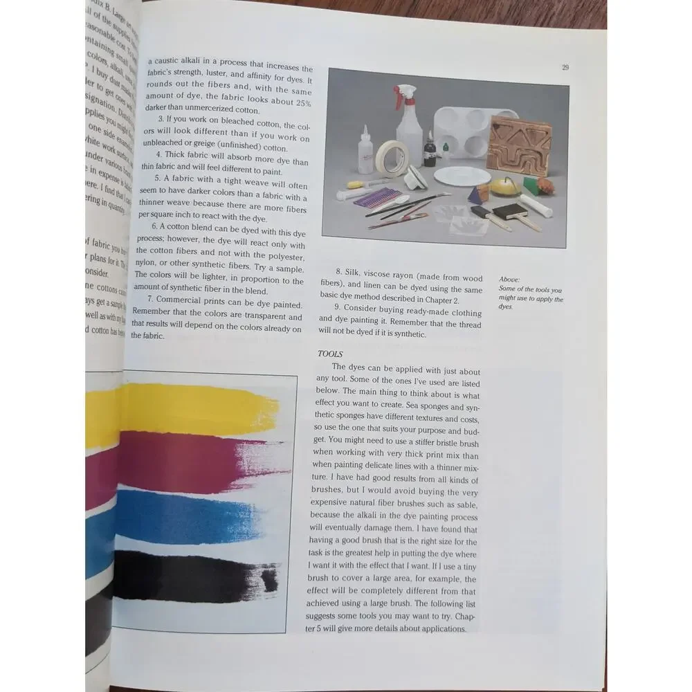 Dye Painting! Book by Ann Johnston